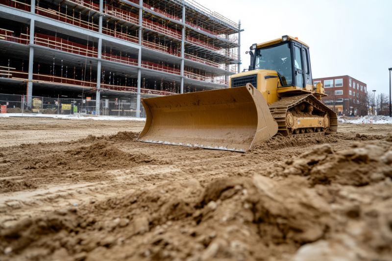 Bulldozer Site Clearing